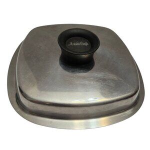 Aristo Craft Cookwear stainless steel skillet pan lid 9 inch square replacement